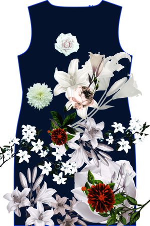 数码花型印花花型图片