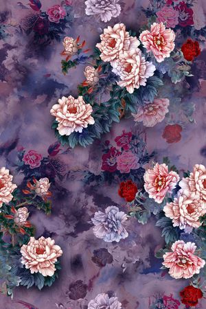 香云纱印花花型图片
