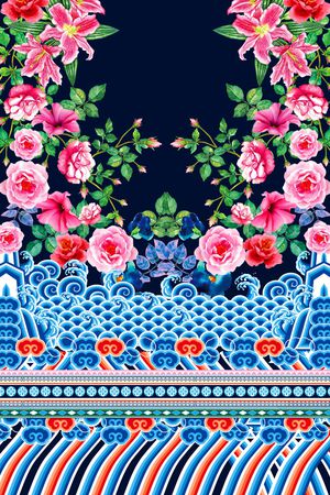 MAX-女装印花花型图片