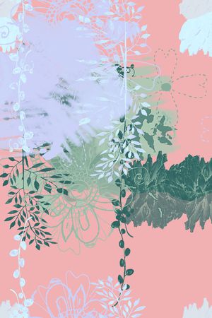 创意印花花型图片