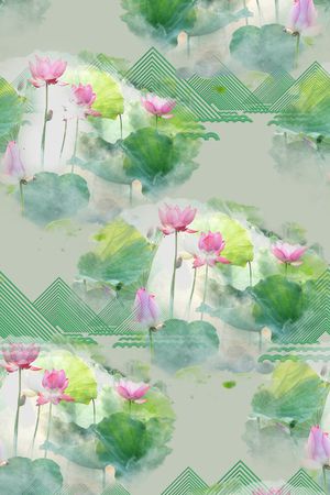印花印花花型图片