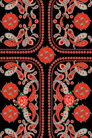 定位花印花花型图片