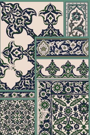 Persian印花花型图片