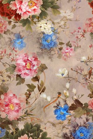 花卉印花花型图片