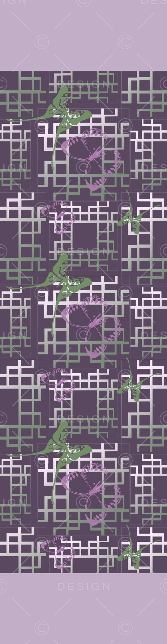 美丽窗帘家纺印花花型图片