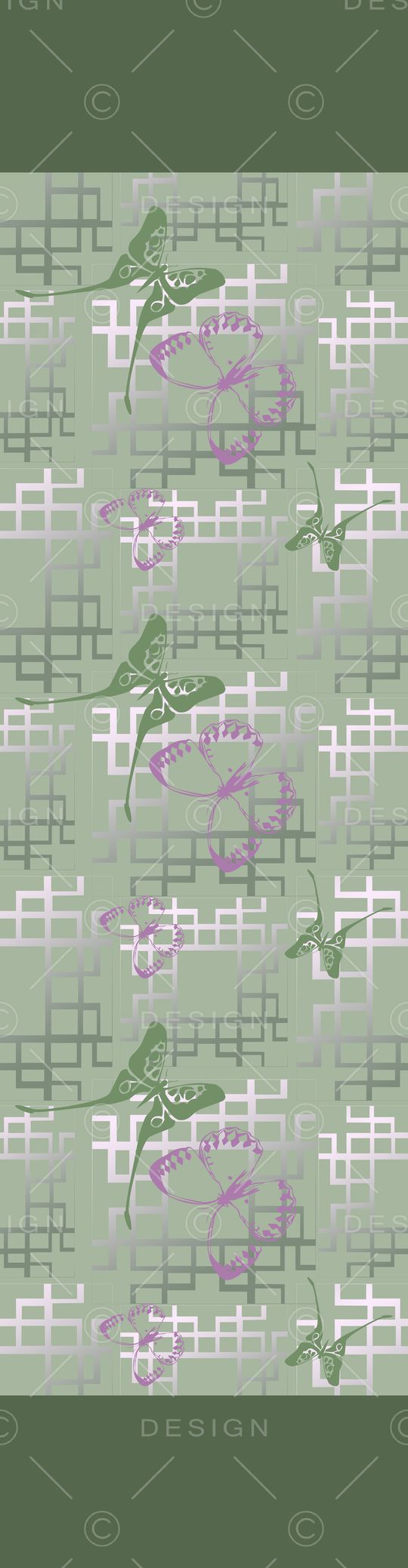 美丽窗帘家纺印花花型图片