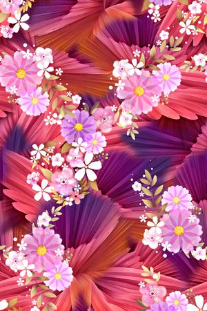 民族风印花花型图片