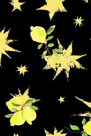 星星印花花型图片