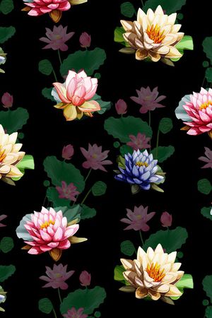 数码花型印花花型图片