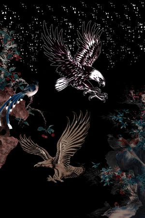星空印花花型图片