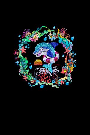 定位花印花花型图片
