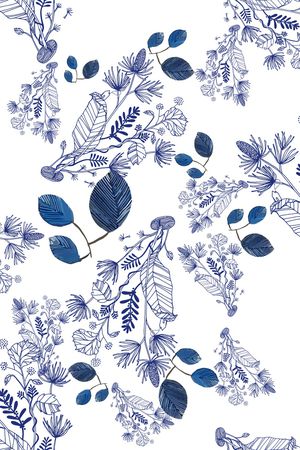 花卉印花花型图片