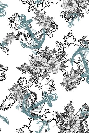 花卉印花花型图片