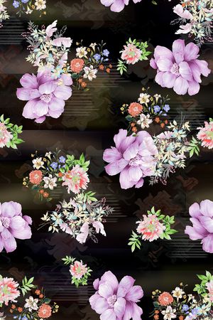 数码花型印花花型图片
