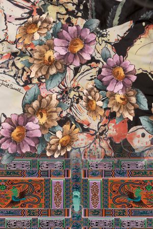 大牌风印花花型图片
