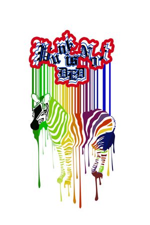 嘻哈印花花型图片