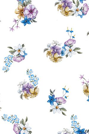 花卉印花花型图片