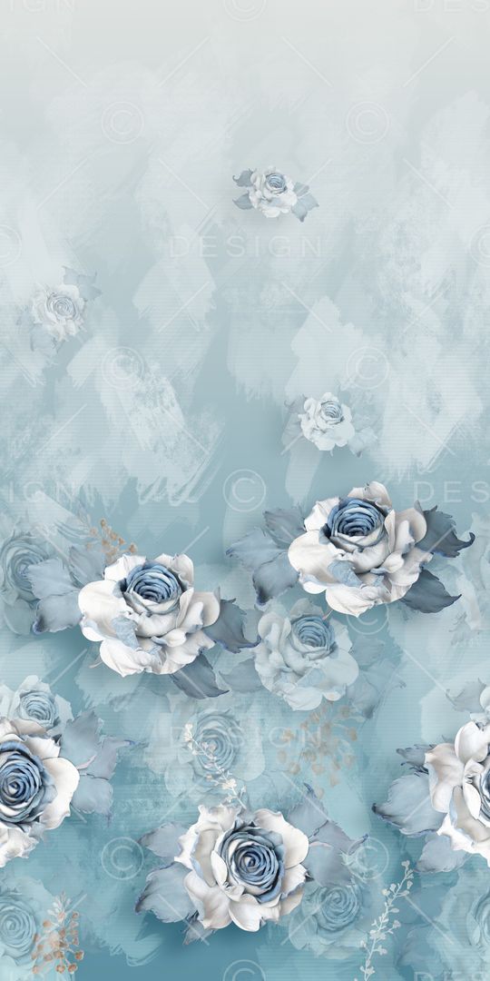 写意印花花型图片