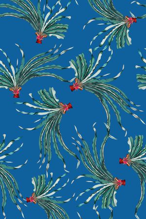 大牌风印花花型图片