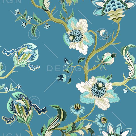 花卉印花花型图片