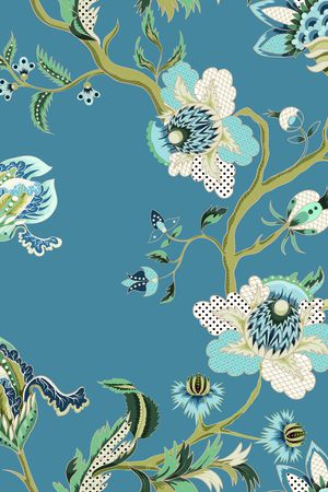 花卉印花花型图片