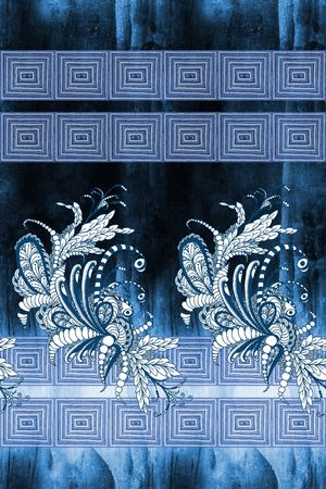 民族风印花花型图片