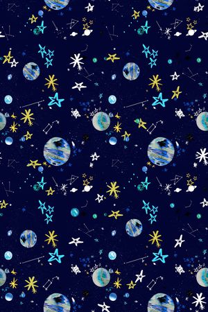 星星印花花型图片