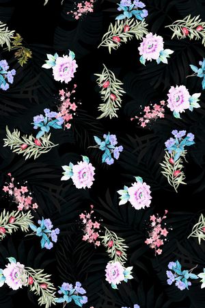 数码花型印花花型图片