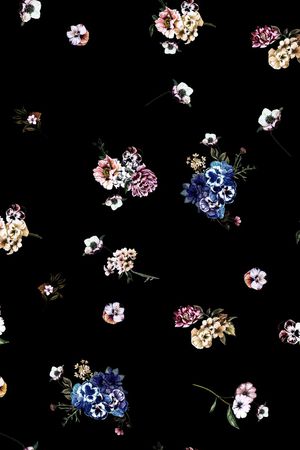 淑女印花花型图片