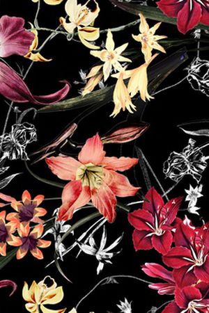花卉印花花型图片