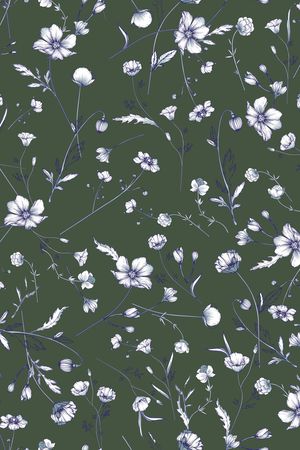 休闲印花花型图片