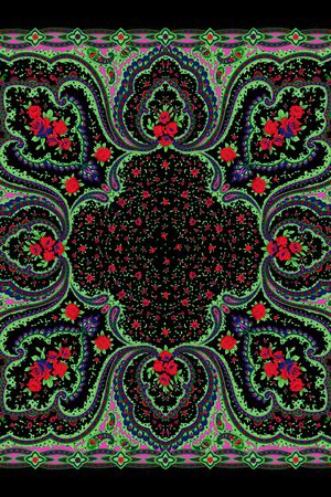 花卉印花花型图片
