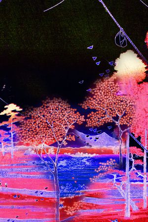 数码定位花印花花型图片