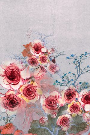 肌理印花花型图片