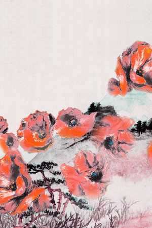 肌理印花花型图片