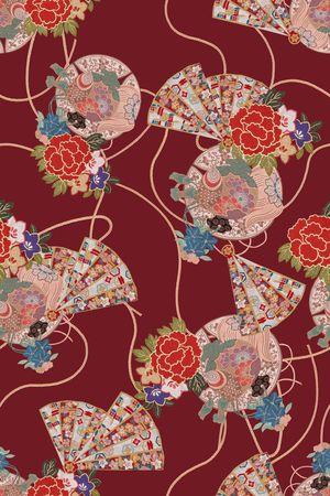 民族风印花花型图片