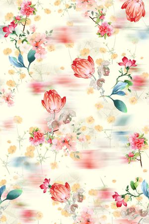 数码花型印花花型图片