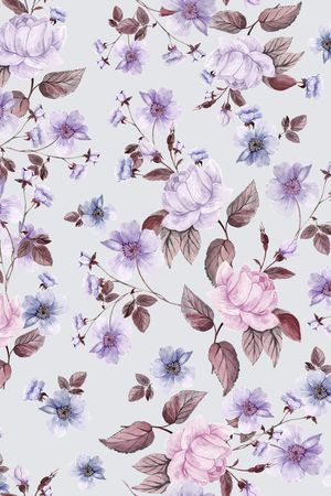 数码花型印花花型图片