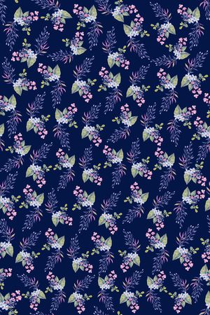 数码花型印花花型图片