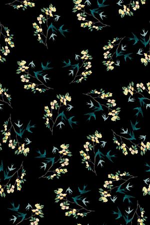 民族风印花花型图片