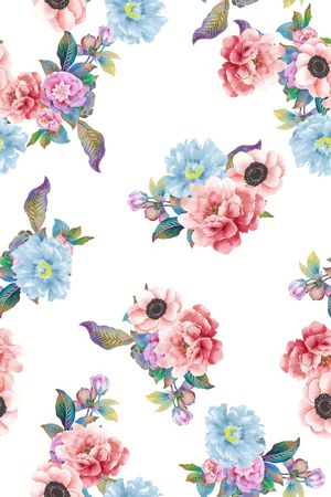 数码花型印花花型图片