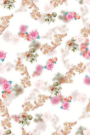 数码花型印花花型图片