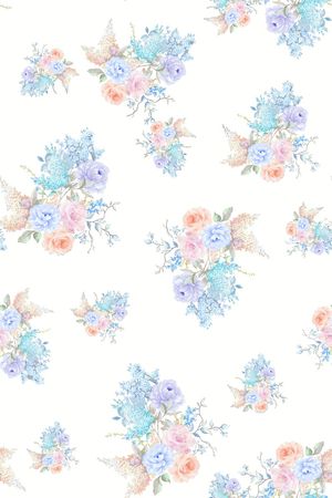 数码花型印花花型图片