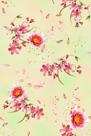 女装印花花型图片