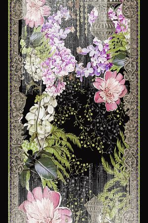 数码花型印花花型图片
