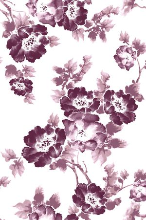 花卉印花花型图片
