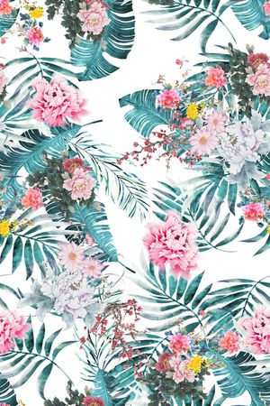 数码花型印花花型图片