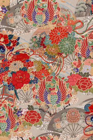 几何印花花型图片