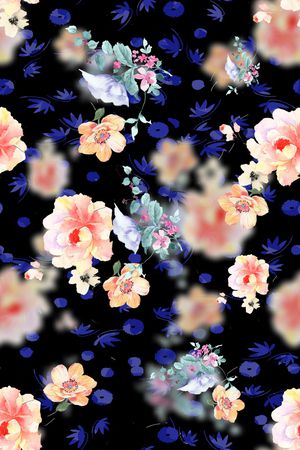 数码花型印花花型图片