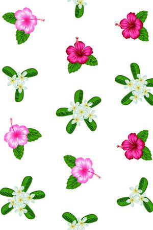 花卉印花花型图片